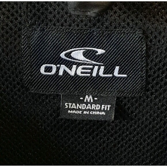 O'NEILL Nomadic Men's Black Lightweight Hooded Jacket Water-Resistant Durable M - Picture 6 of 8